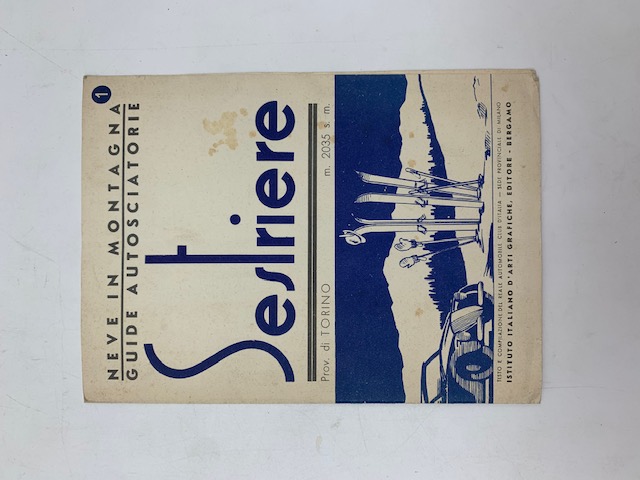 Neve in montagna. Guide autosciatorie, Sestriere (brochure promozionale)